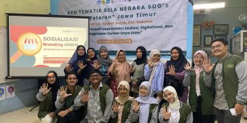 Sinergi Mahasiswa dan DINKOPDAG, dorong UMKM Tembok Dukuh Menuju Usaha Legal dan Digital